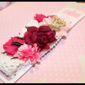 Children’s Place Floral Headwrap NWT